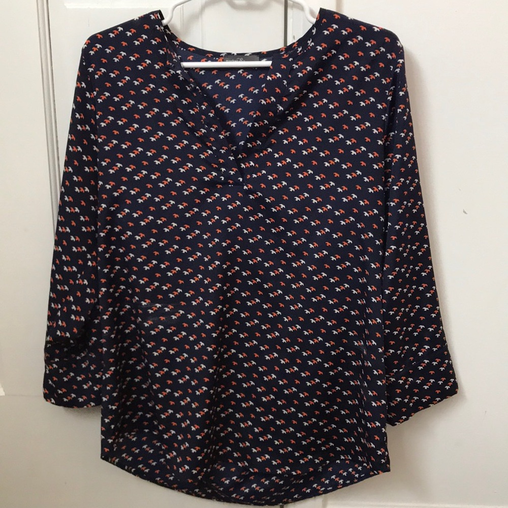 Patterned blouse from Market & Spruce